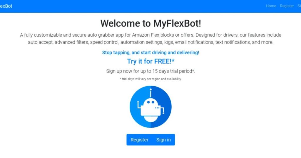 Download MyFlexBot Application