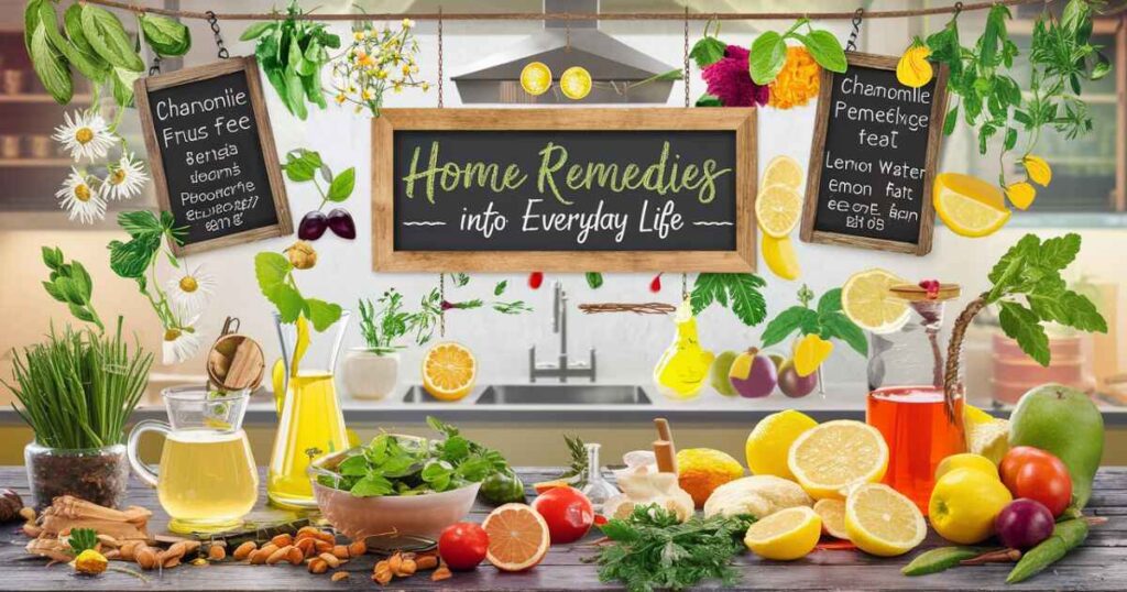 Integrating Home Remedies Into Everyday Life