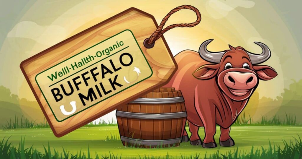WellHealthOrganic Buffalo Milk